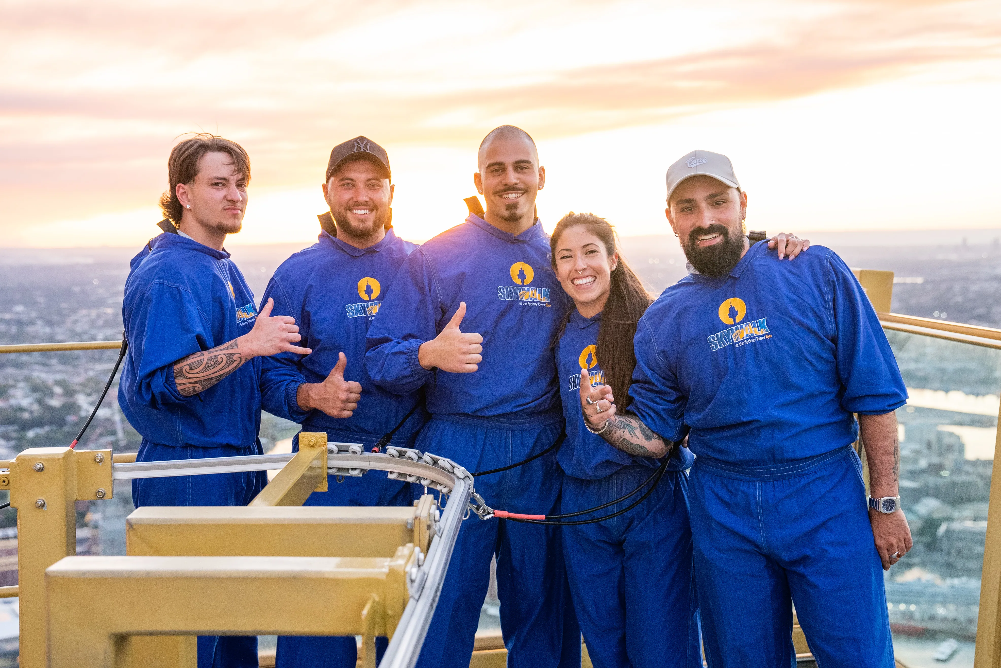 Bondi Ink SKYWALK L R Zachary Spiros Aiden Prince Christopher Moit Cristina Martinez Aaron Prego SUNSET (2)