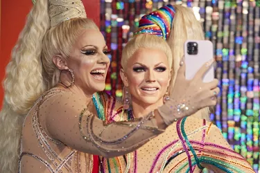 Courtney Act Facetimes International Drag Queen Friend Bianca Del Rio 2