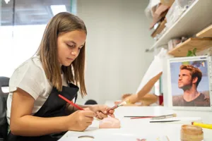 Zoe Behind The Scenes At Madame Tussauds Sydney Studio Workshop