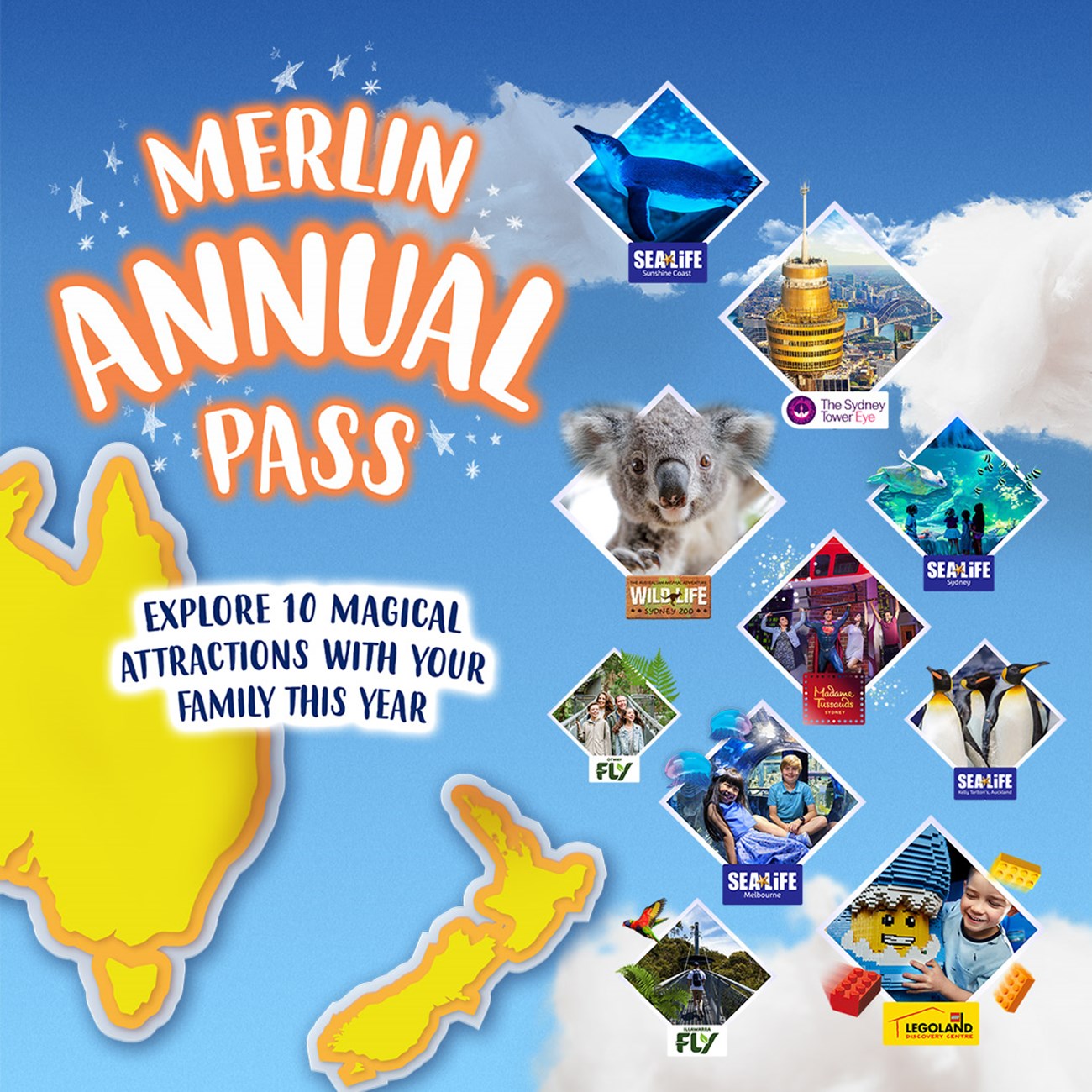 Merlin Annual Pass Australia & New Zealand