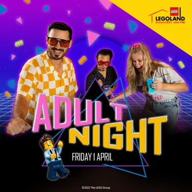 LEGOLAND 80 S Adult Night KV 1080X1080 Ver2